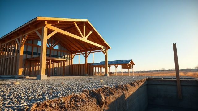 TimberHomes Post & Beam: Comparing Pier vs. Grade Beam Foundations for Barn Structures