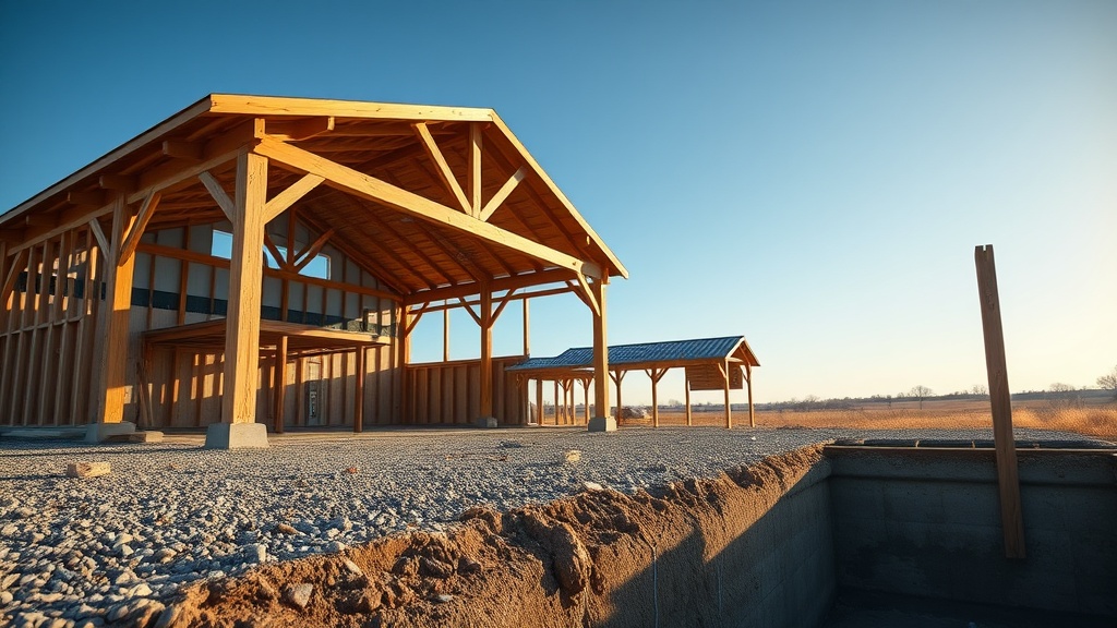TimberHomes Post & Beam: Comparing Pier vs. Grade Beam Foundations for Barn Structures