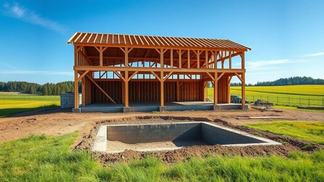 TimberHomes Post & Beam: Comparing Pier vs. Grade Beam Foundations for Barn Structures