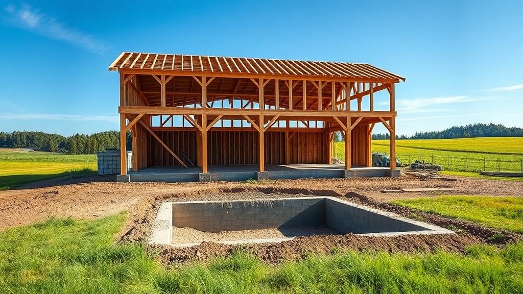 TimberHomes Post & Beam: Comparing Pier vs. Grade Beam Foundations for Barn Structures