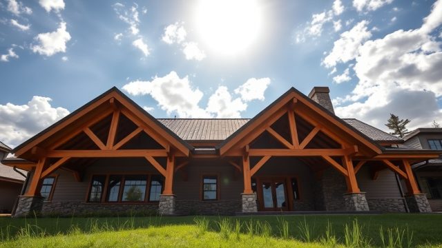 TimberHomes Post & Beam: Roof Overhang Design Considerations for Weather Protection