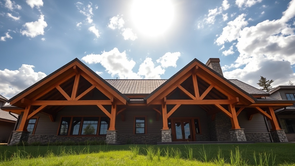TimberHomes Post & Beam: Roof Overhang Design Considerations for Weather Protection