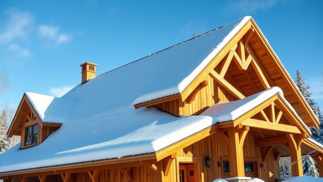 TimberHomes Post & Beam: Snow Load Calculations for Roof Design