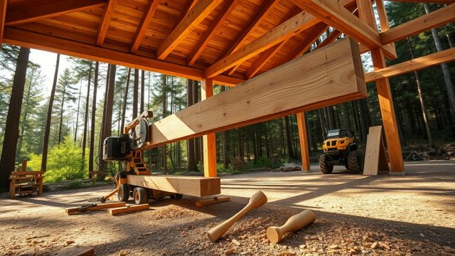 TimberHomes Post & Beam: Essential Cutting Tools and Techniques for Accurate Joinery