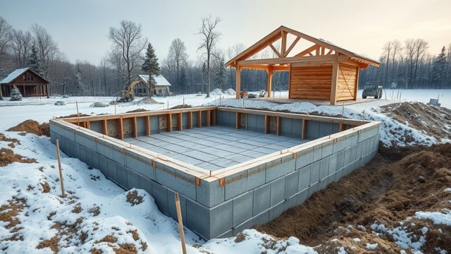 TimberHomes Post & Beam: Frost Protection Strategies for Foundation Design in Cold Climates
