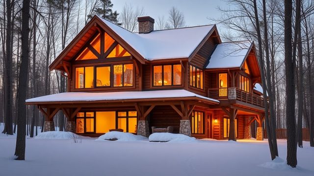Yankee Barn Homes Lincoln: Insulating for Four-Season Comfort