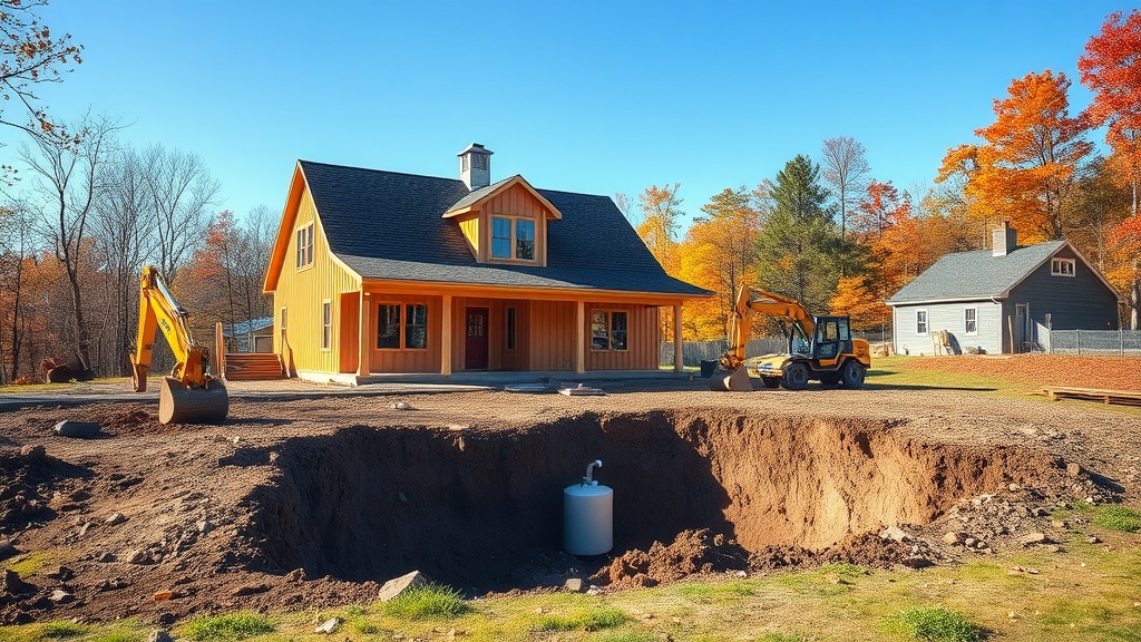 Yankee Barn Homes Lincoln: Septic System Installation and Considerations